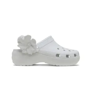 Giày Clog Nữ Crocs Classic Platform Bouquet - Moonlight