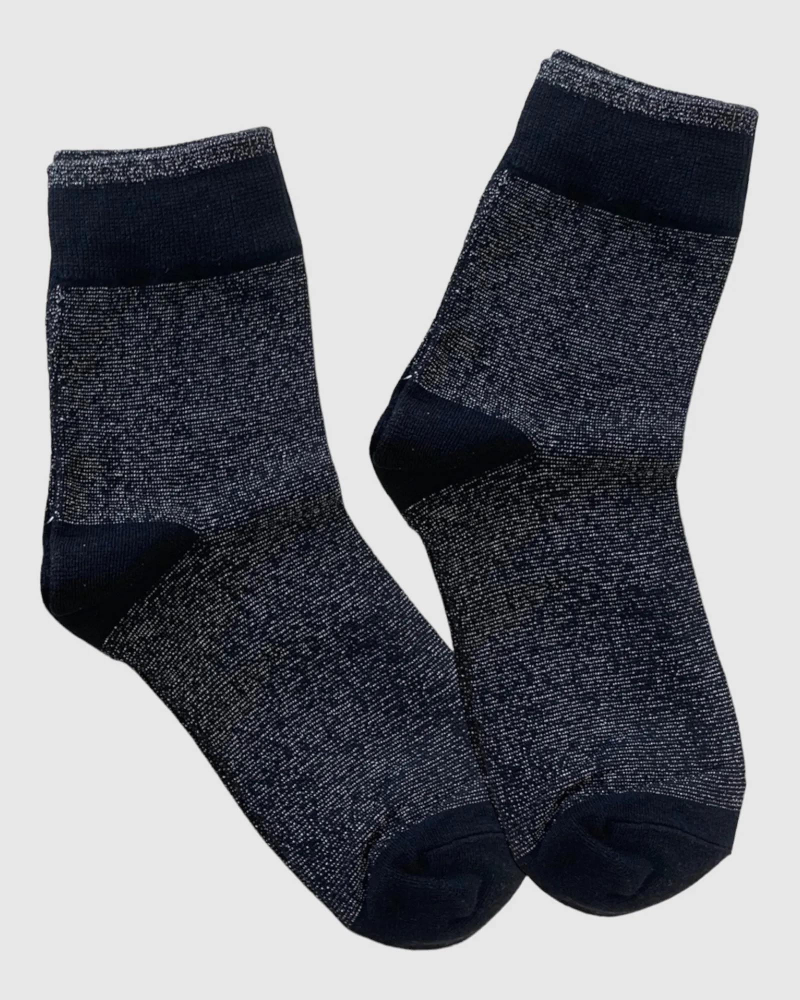 Glitter Socks - Black
