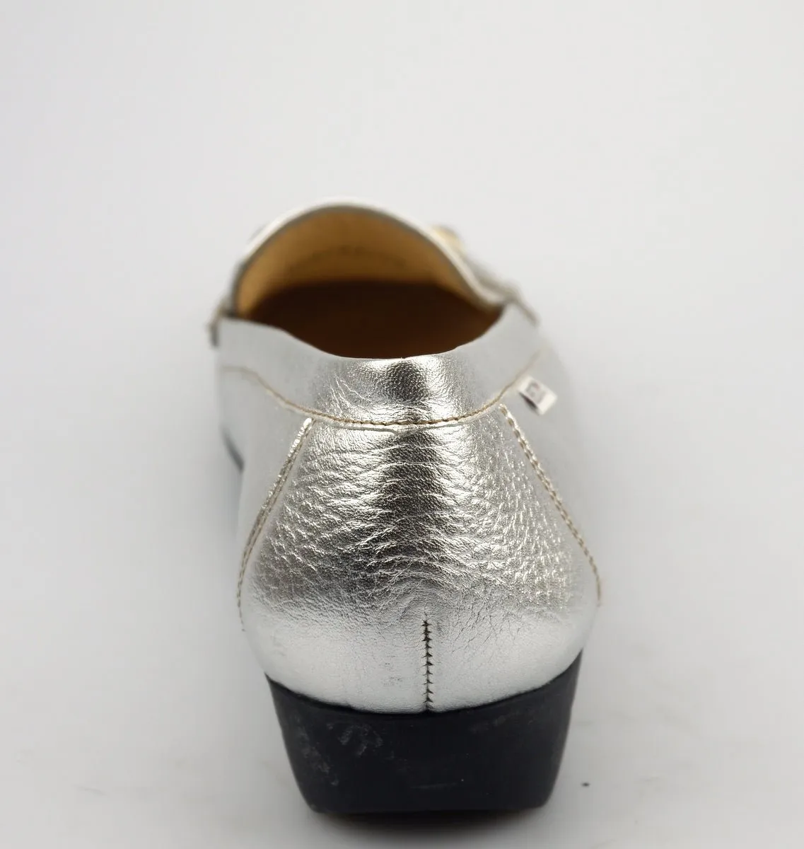 'GONDA' women's loafer - silver