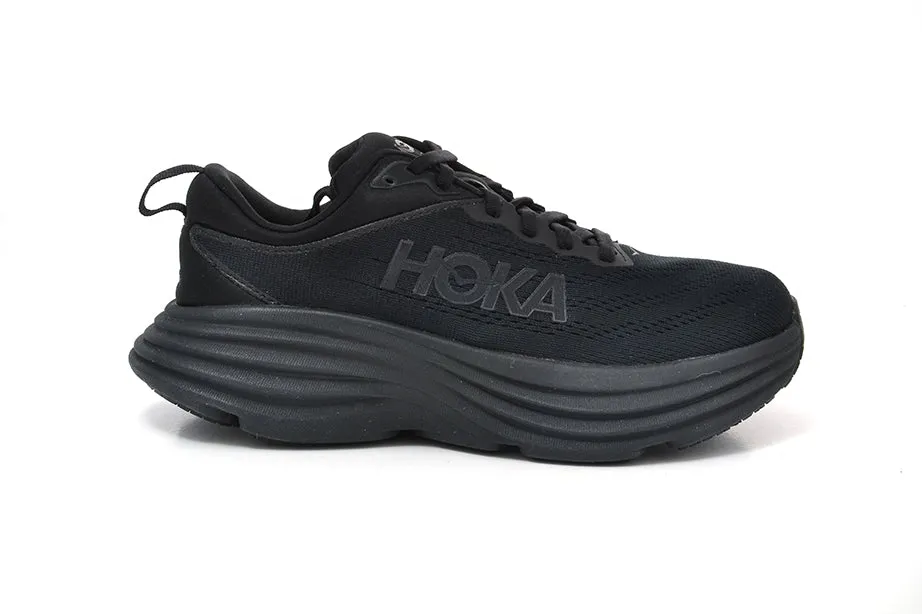 Hoka Bondi 8 wide svart dam