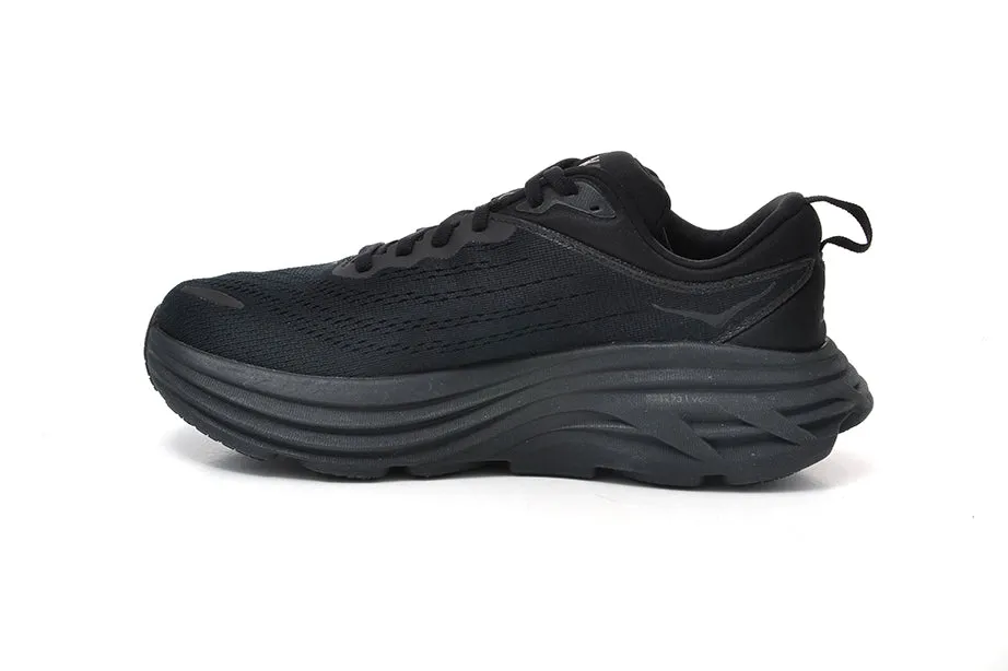 Hoka Bondi 8 wide svart dam