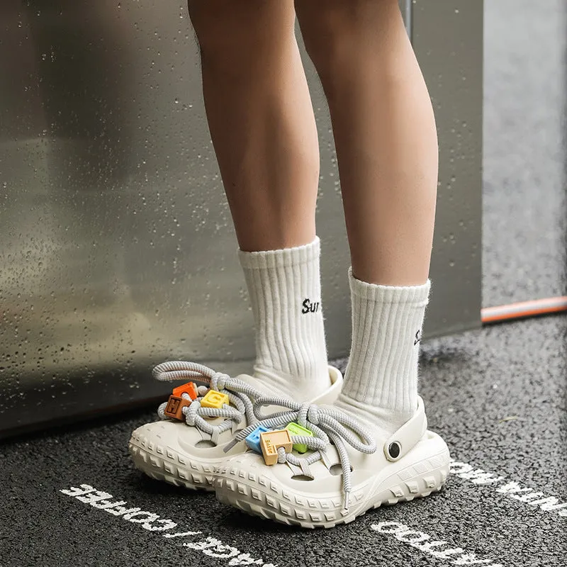 Hype Laced Clogs