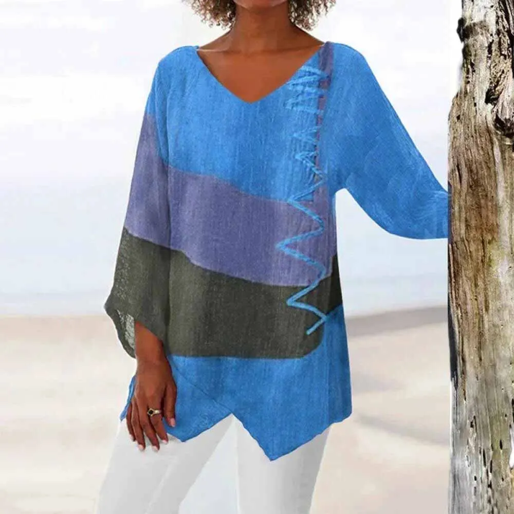 Isobela | Stylish Three-Colored Shirt