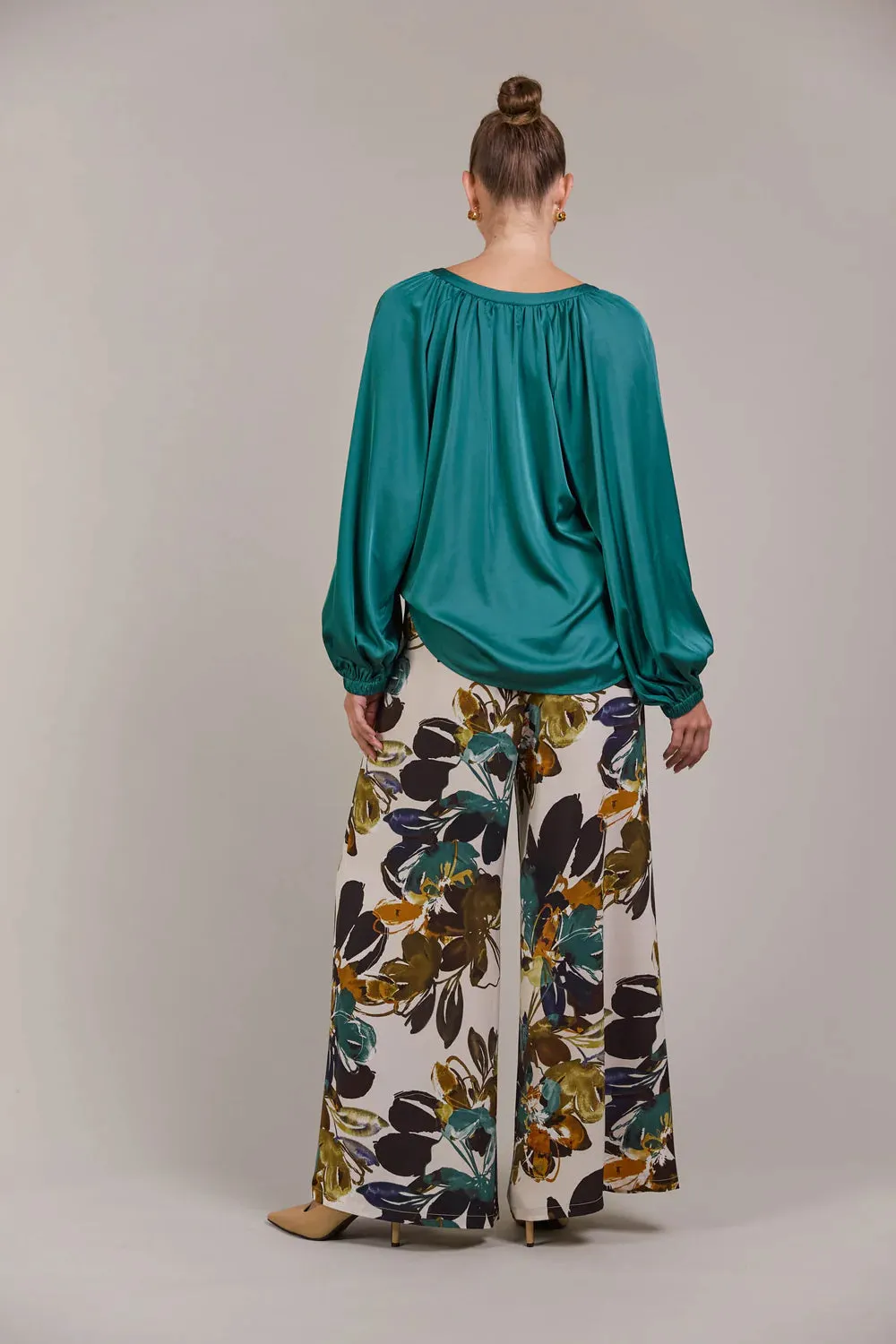 Ivy Blouse  - Teal