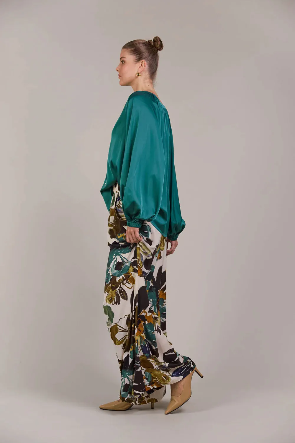 Ivy Blouse  - Teal