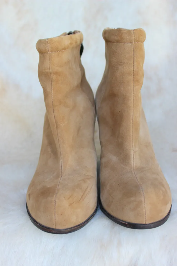Jeffrey Campbell "Rumble" Boots in Tan - Size 9