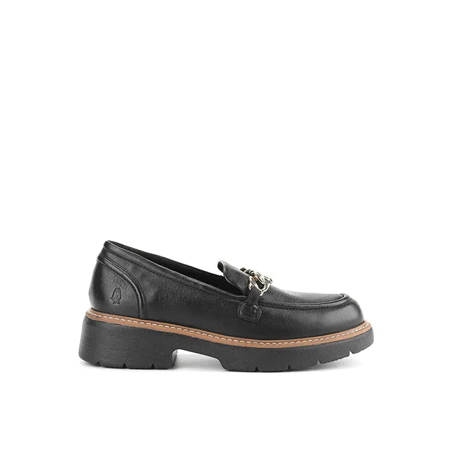 Jodie Bit Loafer In Bold Black Leather