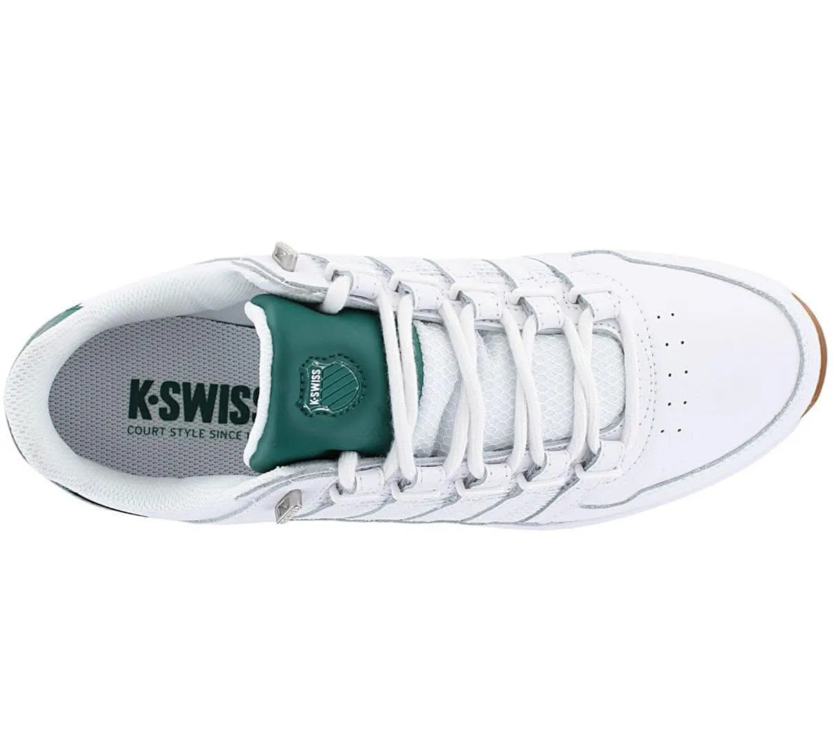 K-Swiss Classic RINZLER GT - Herren Schuhe Weiß-Grün 08907-937-M