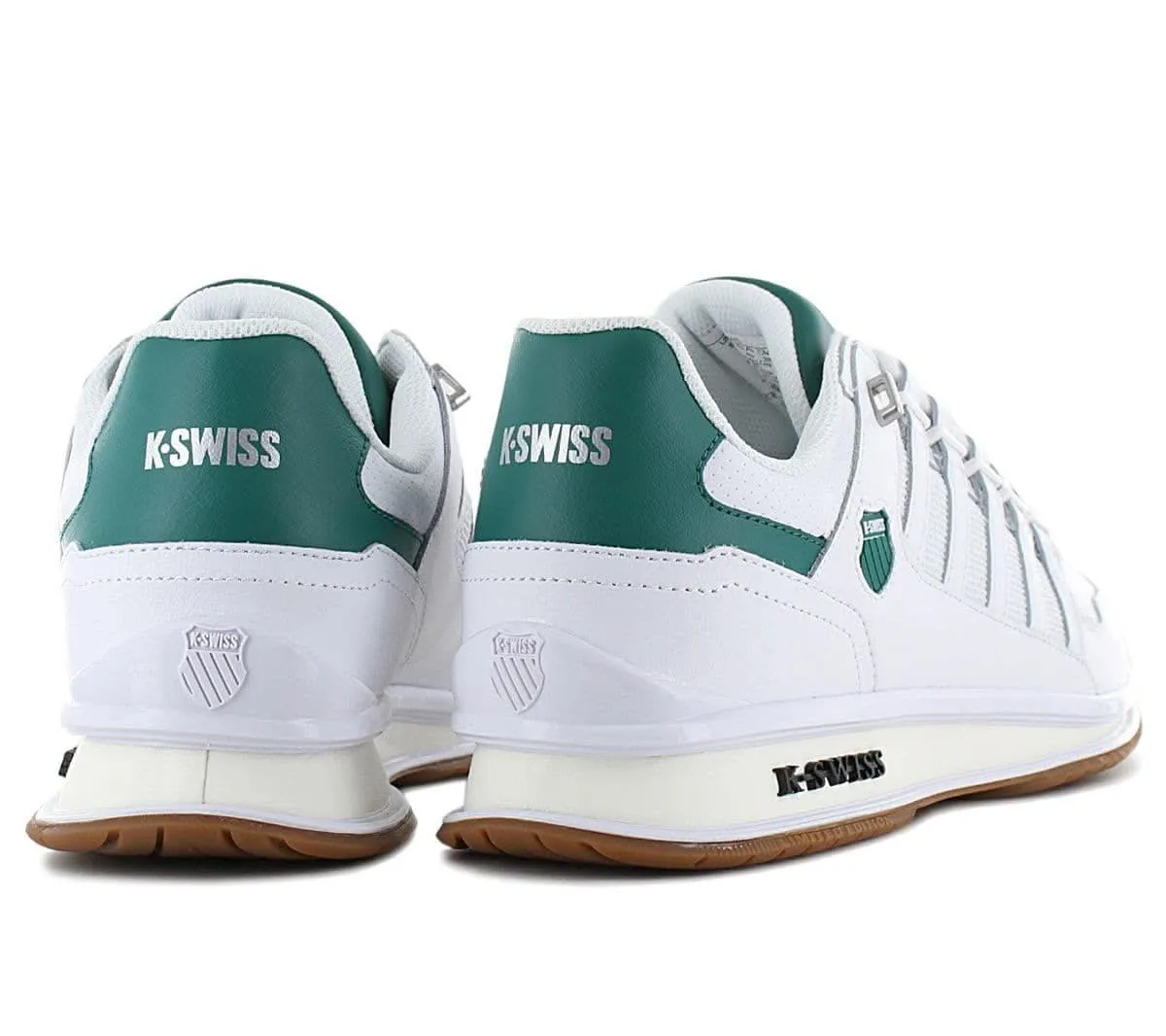 K-Swiss Classic RINZLER GT - Herren Schuhe Weiß-Grün 08907-937-M