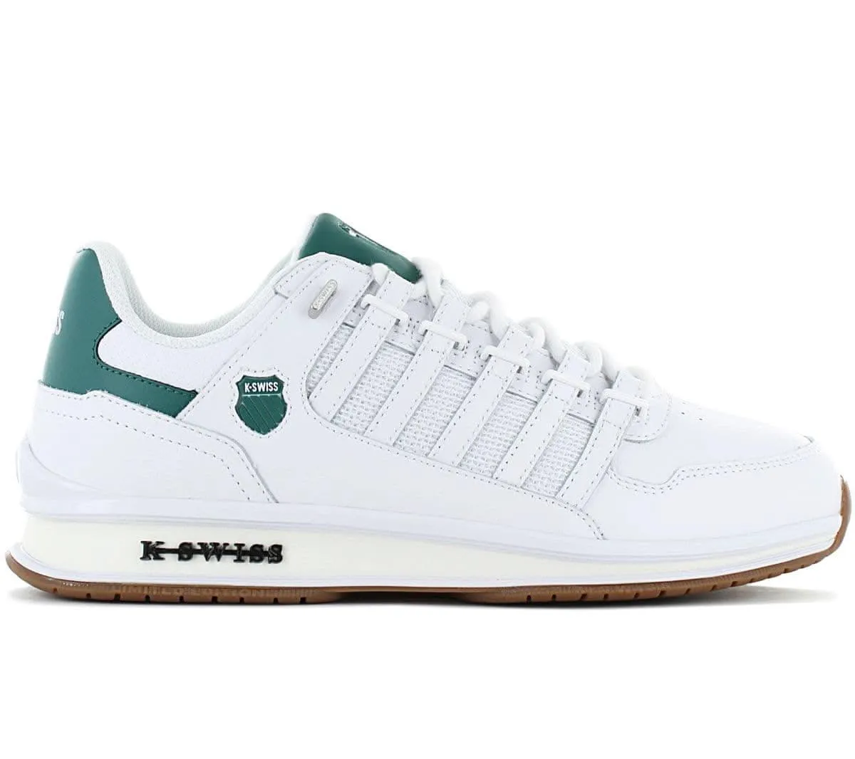 K-Swiss Classic RINZLER GT - Herren Schuhe Weiß-Grün 08907-937-M
