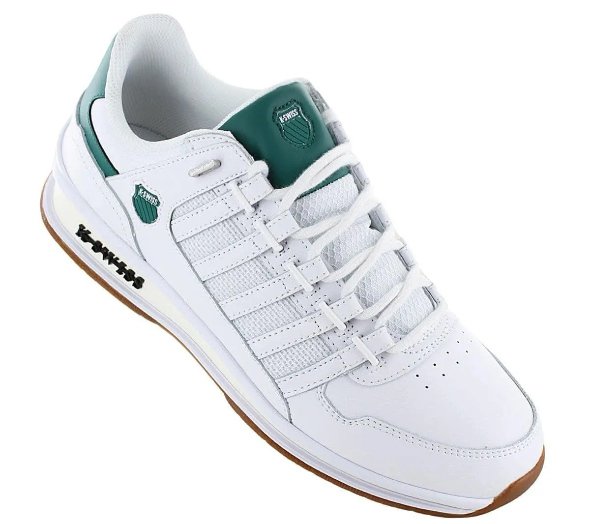 K-Swiss Classic RINZLER GT - Herren Schuhe Weiß-Grün 08907-937-M