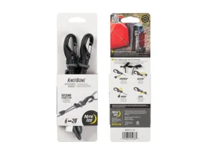 KNOTBONE(TM) ADJUSTABLE BUNGEE 15-66cm, grey