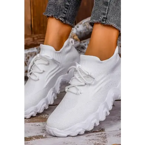 Lace-Up Athletic Sneakers