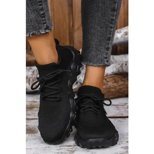 Lace-Up Athletic Sneakers