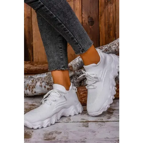 Lace-Up Athletic Sneakers