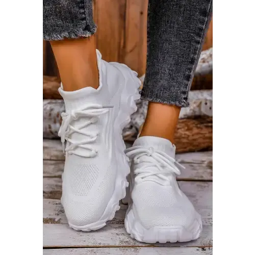 Lace-Up Athletic Sneakers