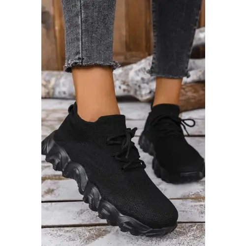 Lace-Up Athletic Sneakers