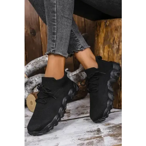 Lace-Up Athletic Sneakers