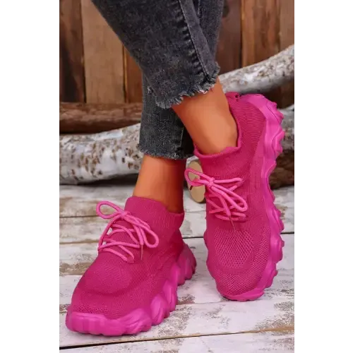 Lace-Up Athletic Sneakers