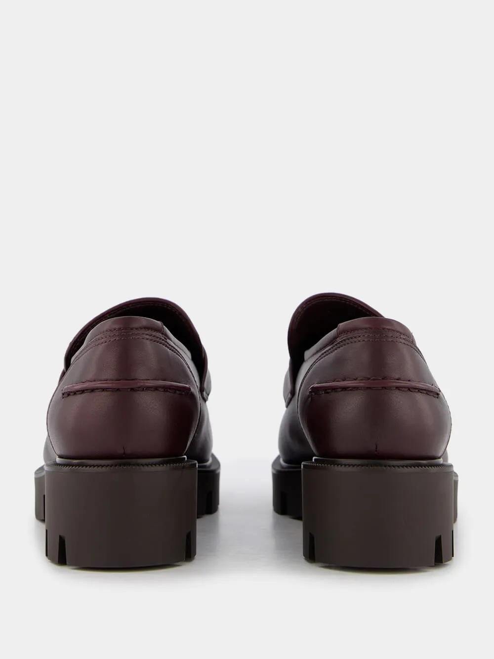Leather Lug Loafers