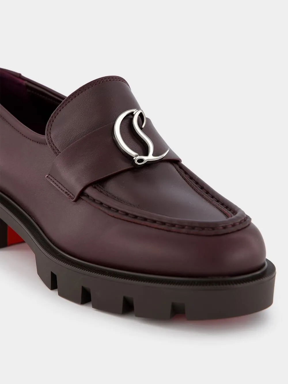 Leather Lug Loafers