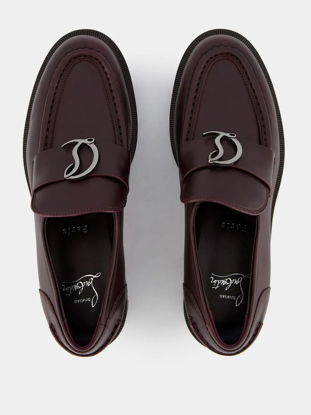 Leather Lug Loafers