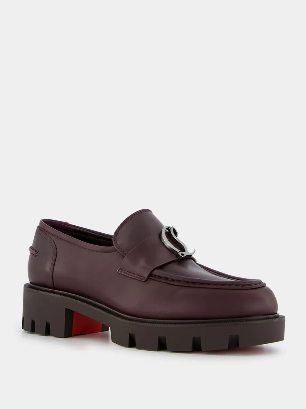 Leather Lug Loafers