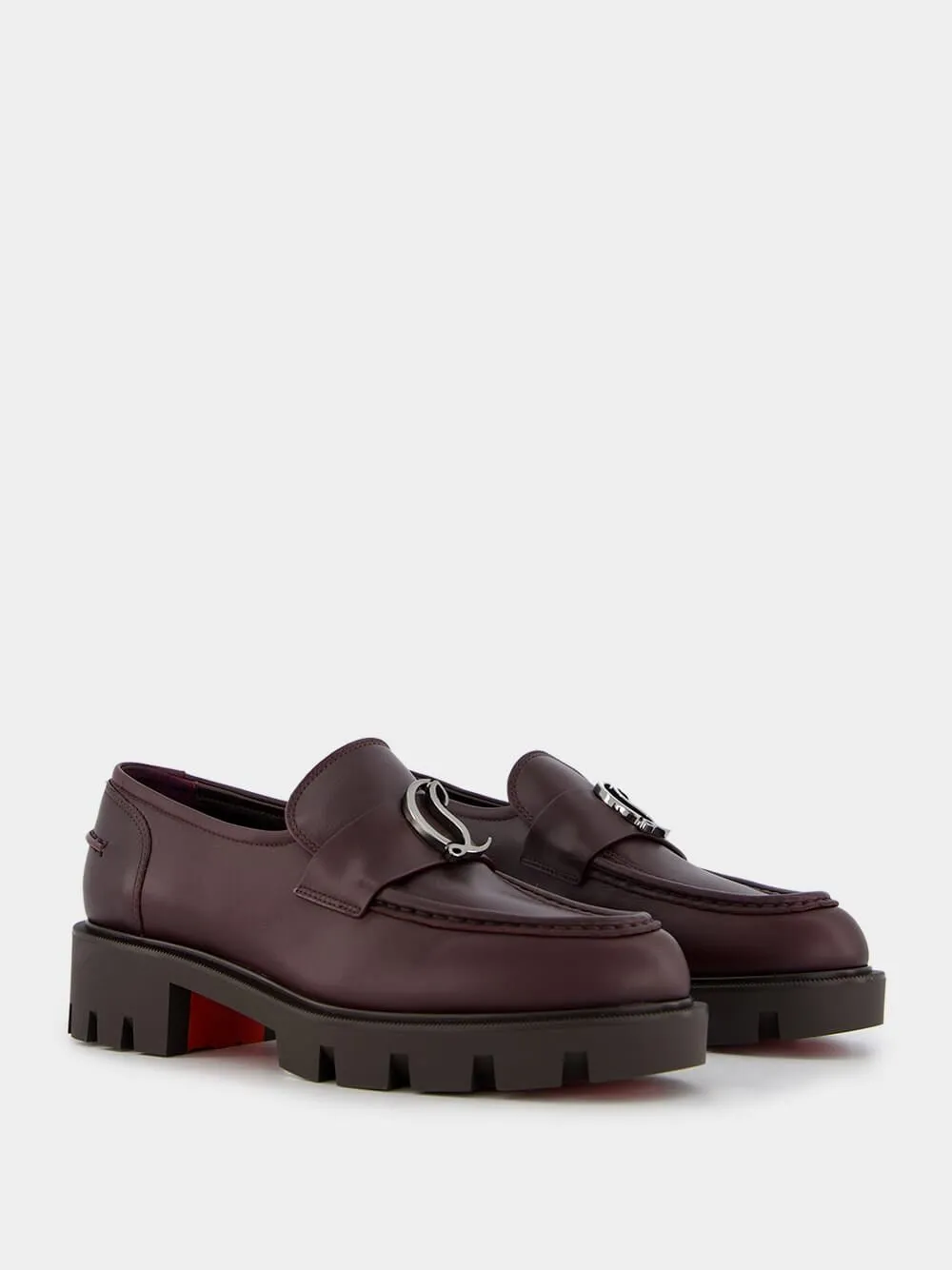 Leather Lug Loafers