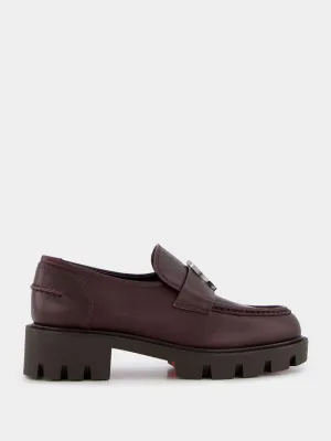 Leather Lug Loafers