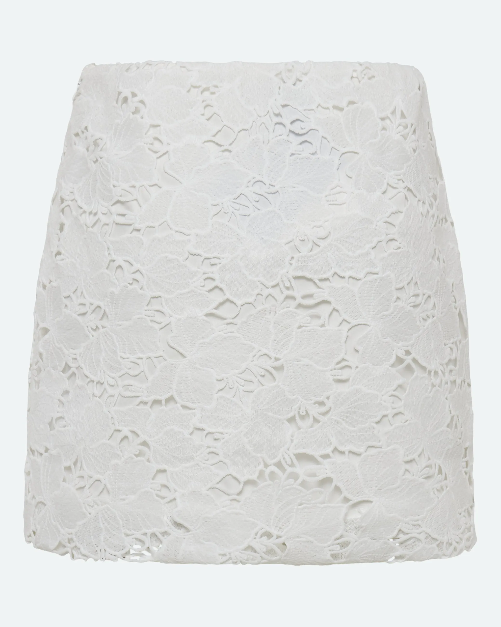 Lillys lace mini skirt 4256 - Coco Milk
