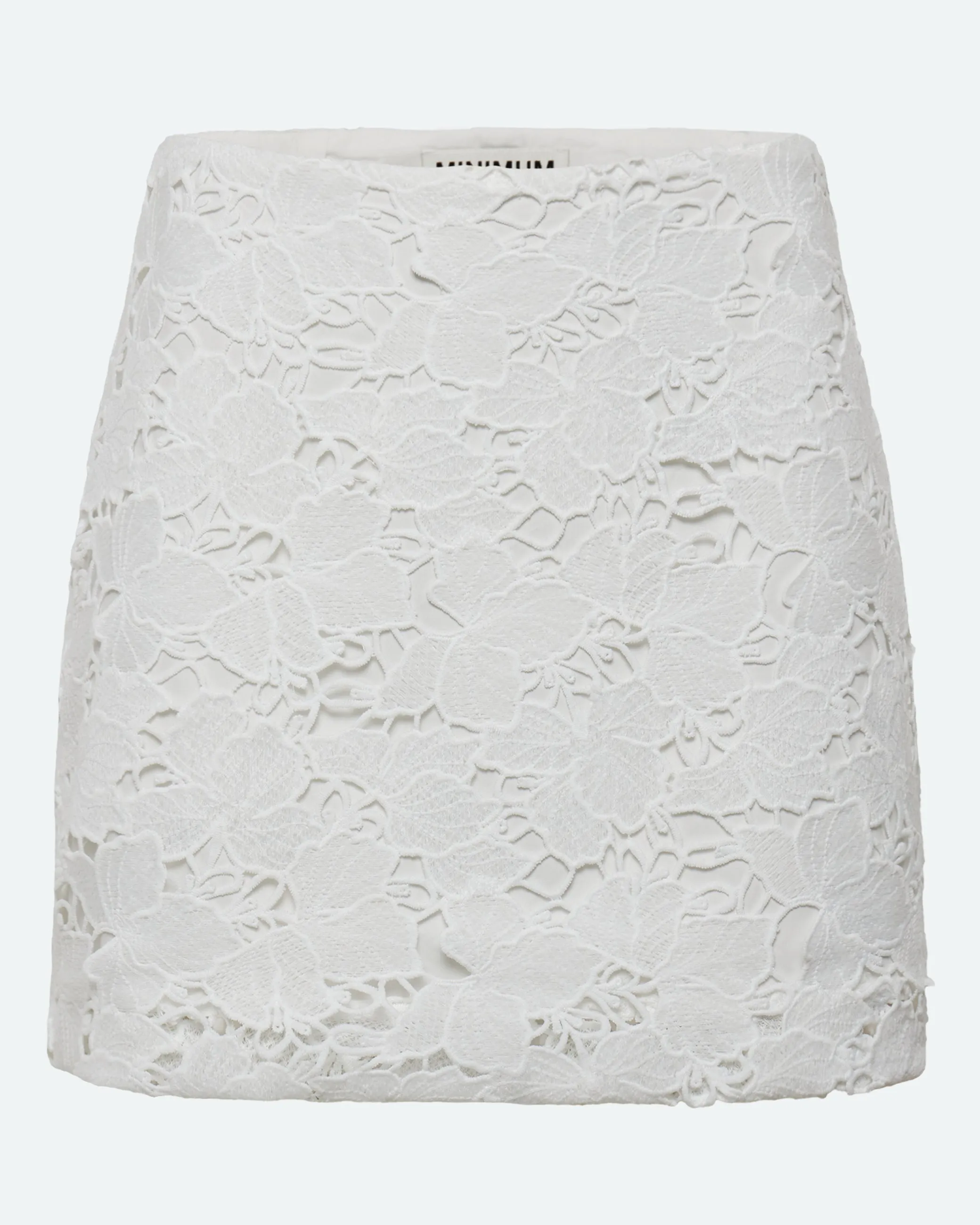 Lillys lace mini skirt 4256 - Coco Milk