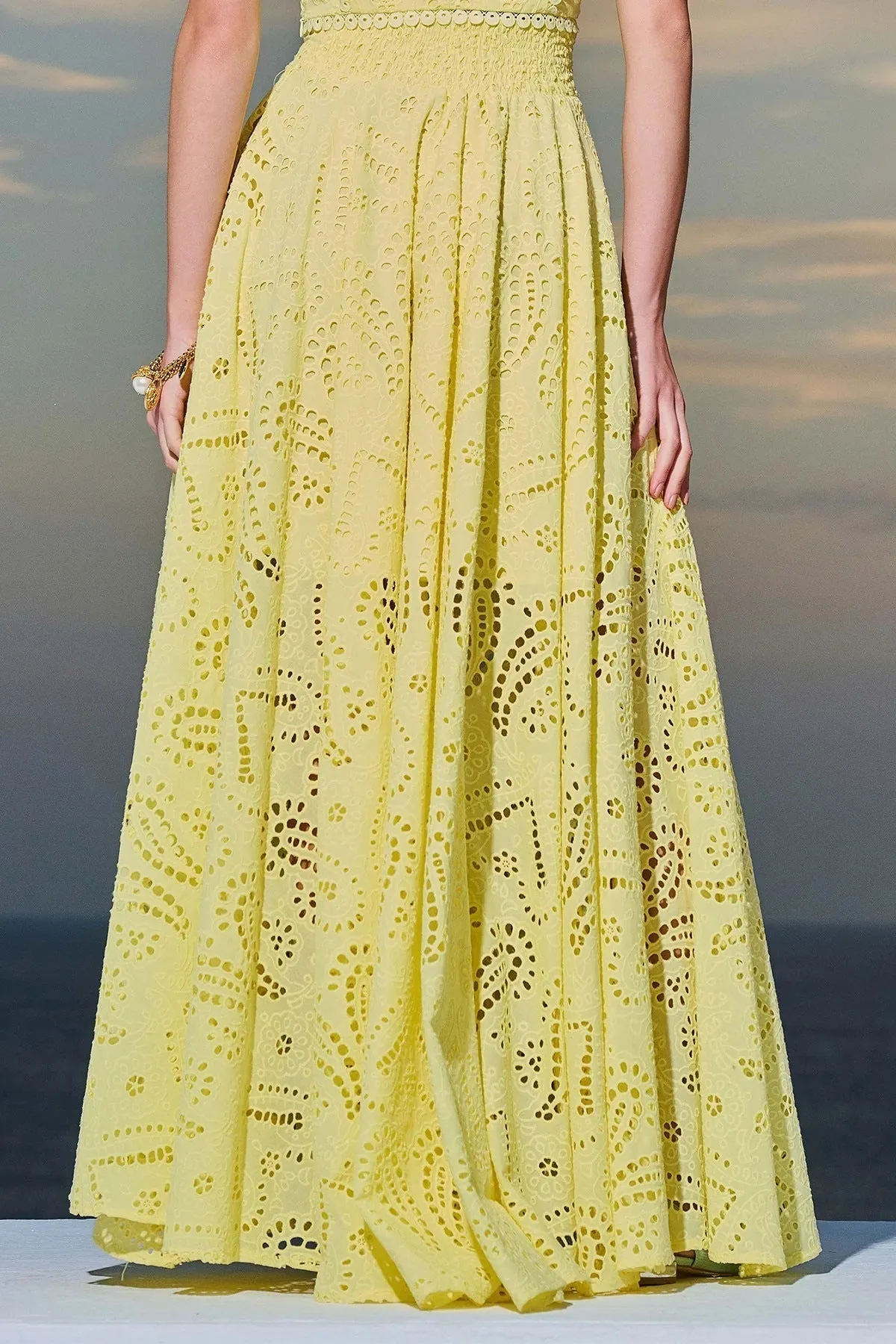 Linda | Women’s Flowy Eyelet Set Dress