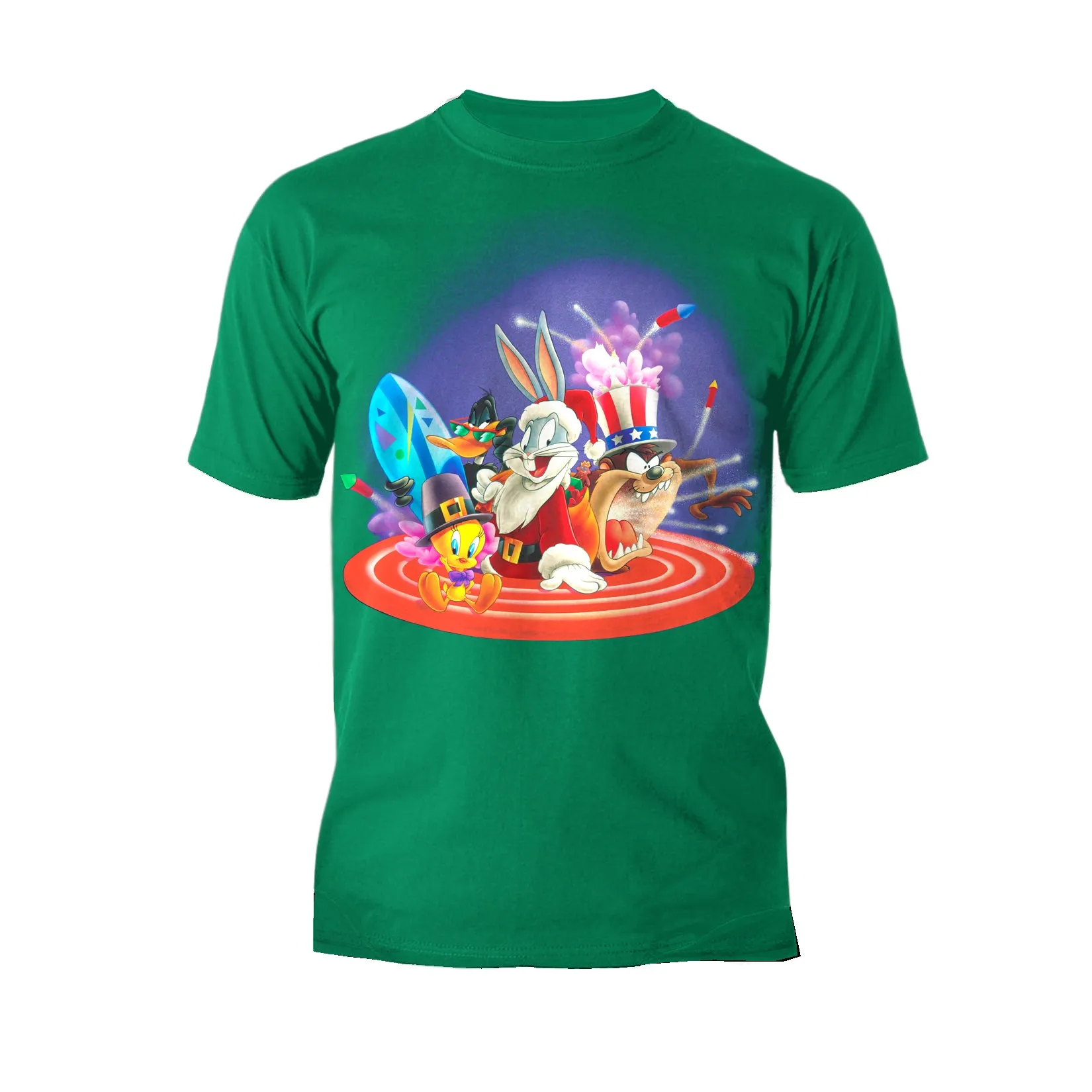 Looney Tunes American Holiday Official Men's T-Shirt