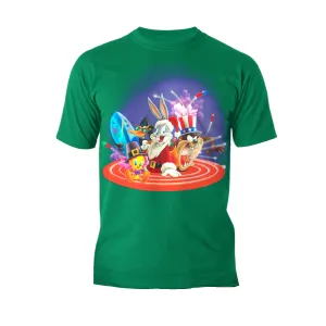 Looney Tunes American Holiday Official Men's T-Shirt