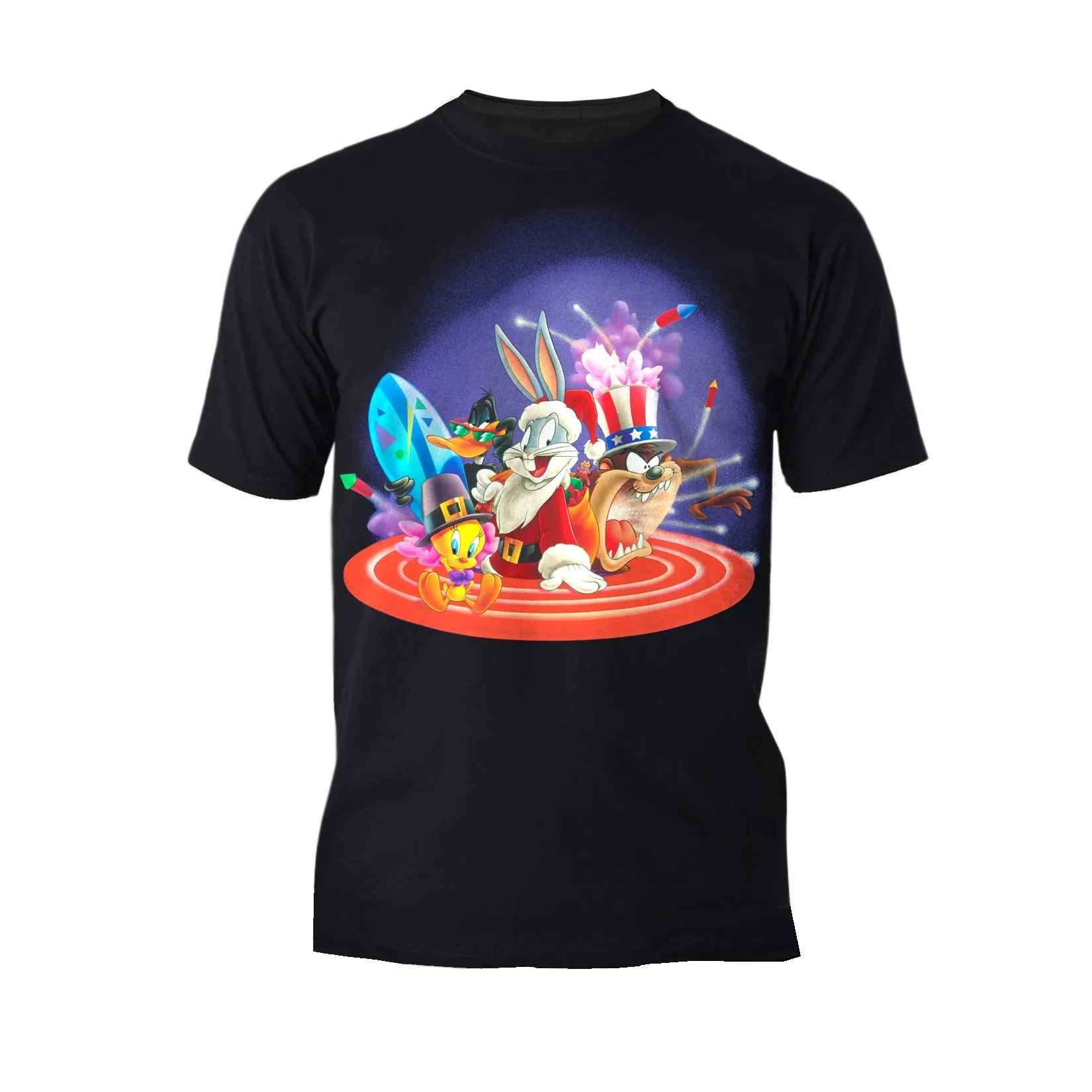 Looney Tunes American Holiday Official Men's T-Shirt