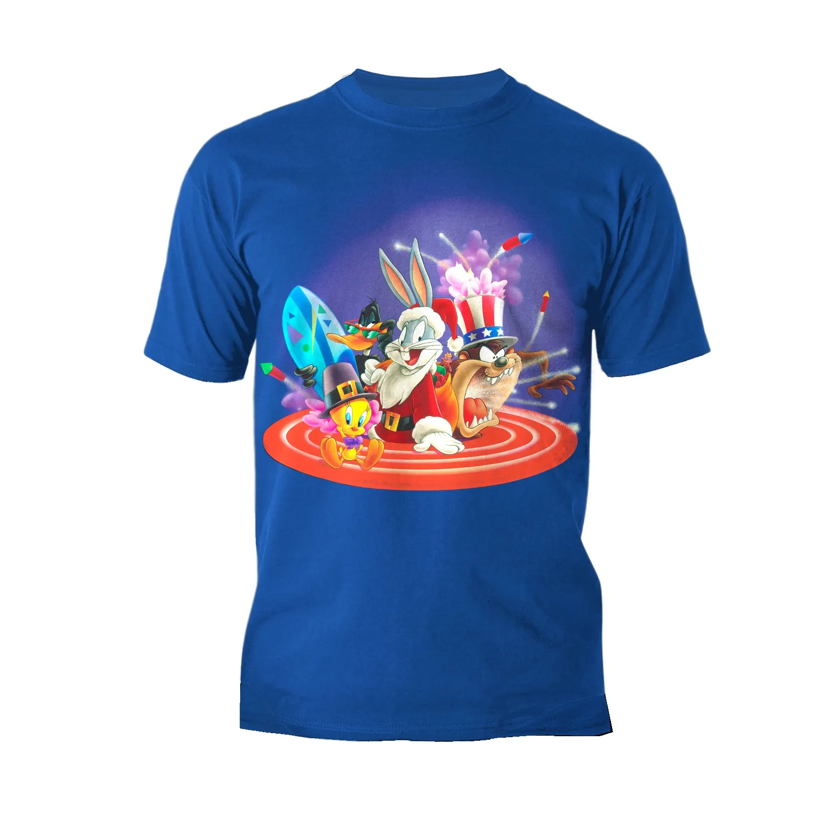 Looney Tunes American Holiday Official Men's T-Shirt
