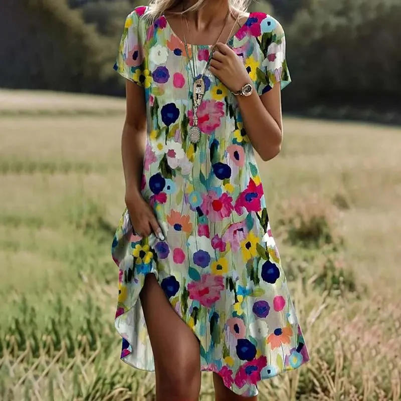 Lorna - Floral Dress