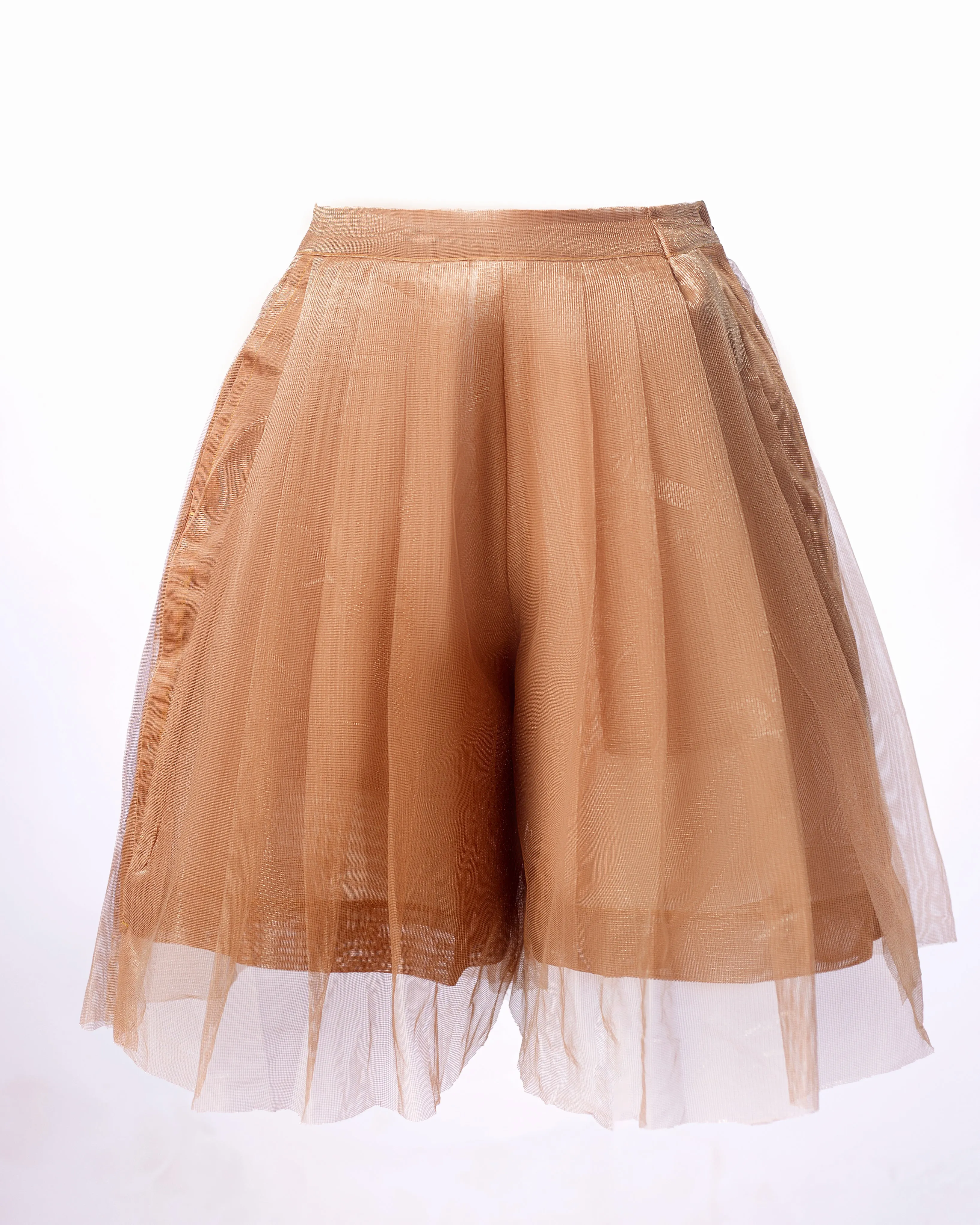 Lustre Tulle Shorts