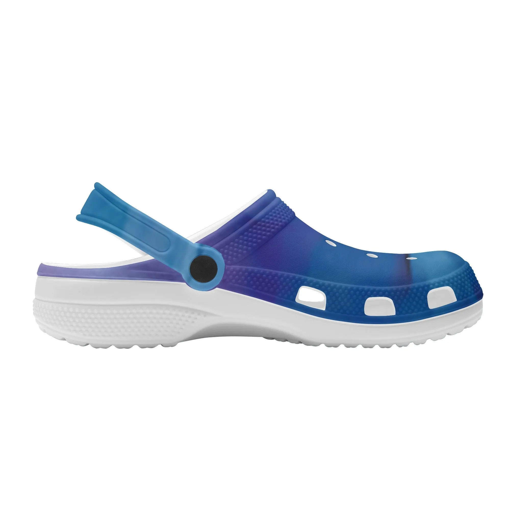 Mens All Over Printing Classic Clogs