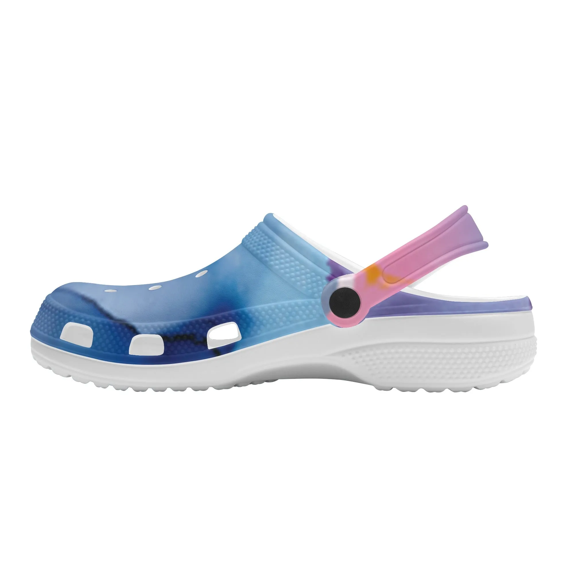 Mens All Over Printing Classic Clogs