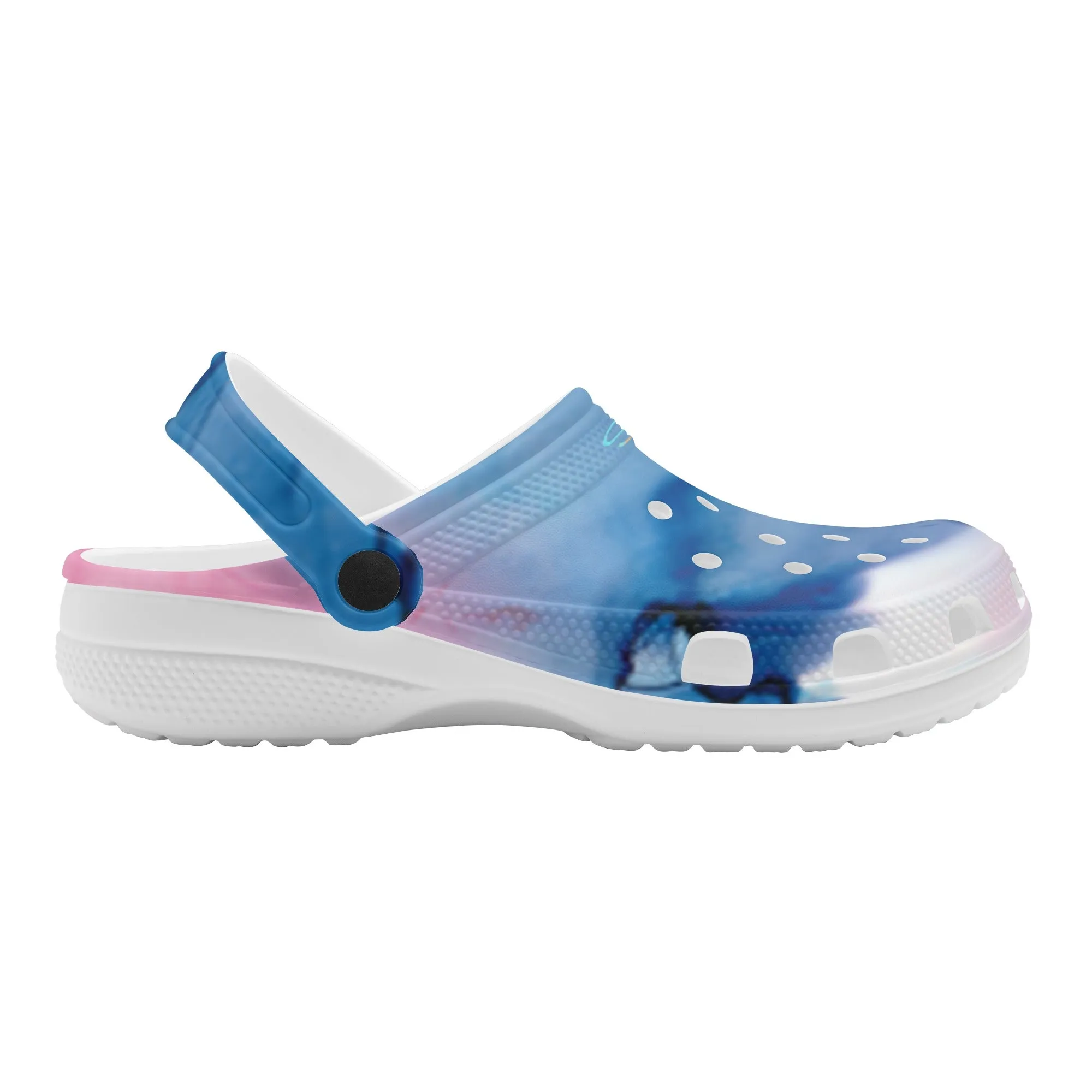 Mens All Over Printing Classic Clogs