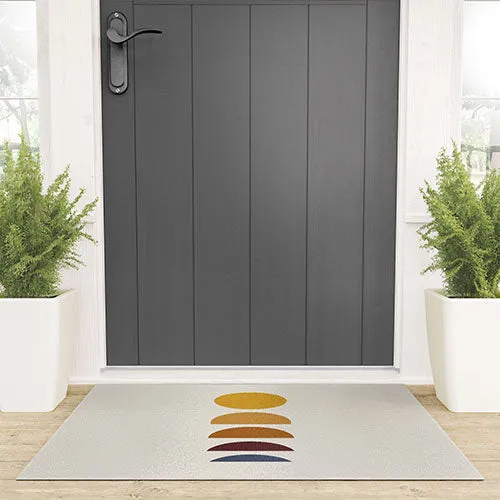 Minimal Sunrise Sunset I Welcome Mat