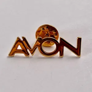 Modern Avon Logo Pin