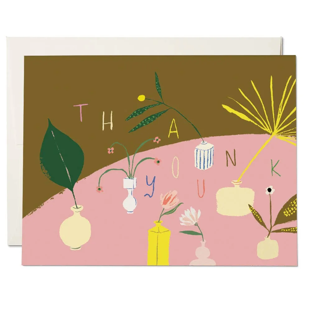 Modern Vases Card