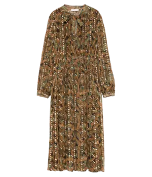 Mona Dress in Tiger Eye