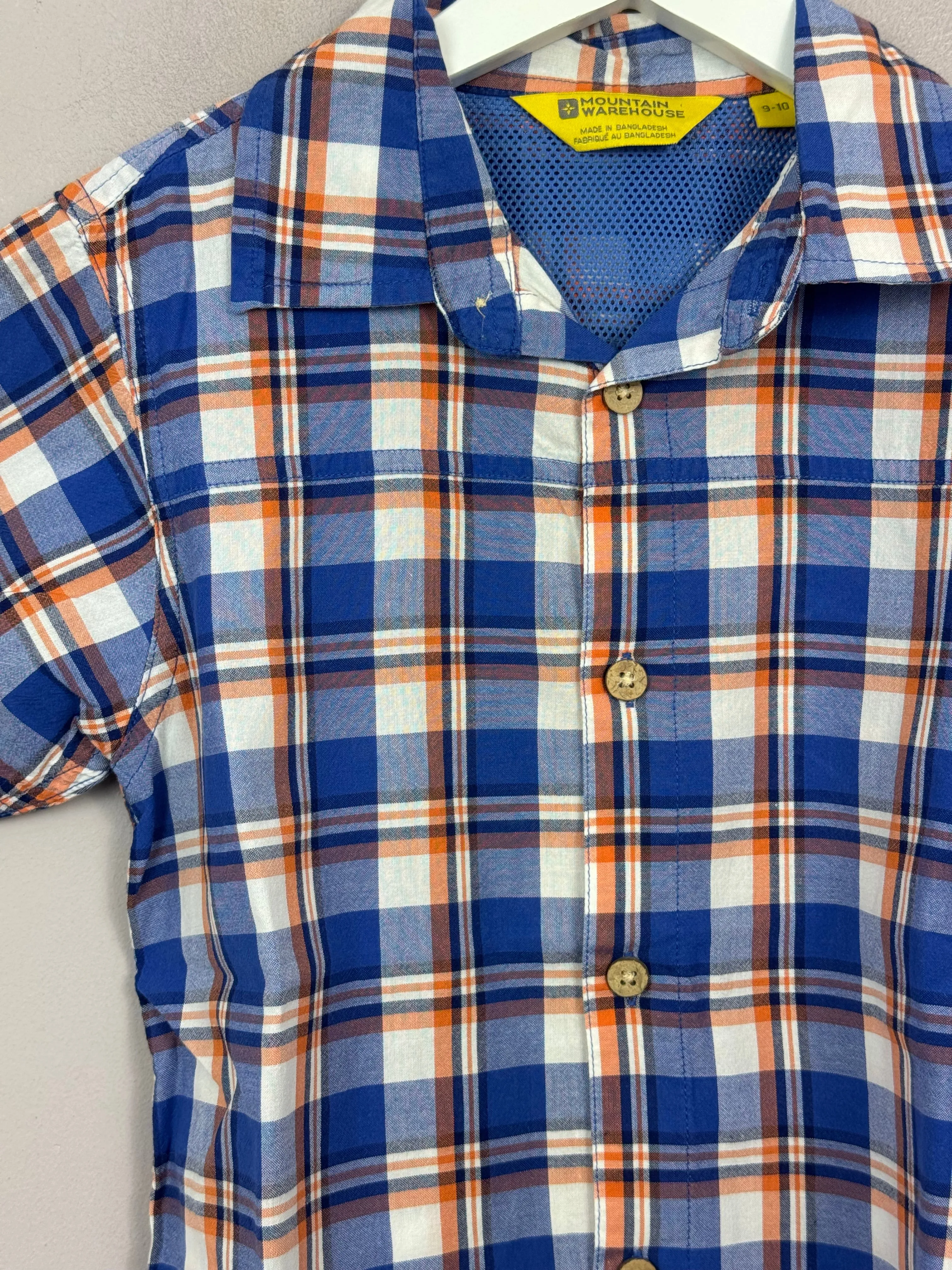 Mountain Warehouse Check Shirt 9-10y