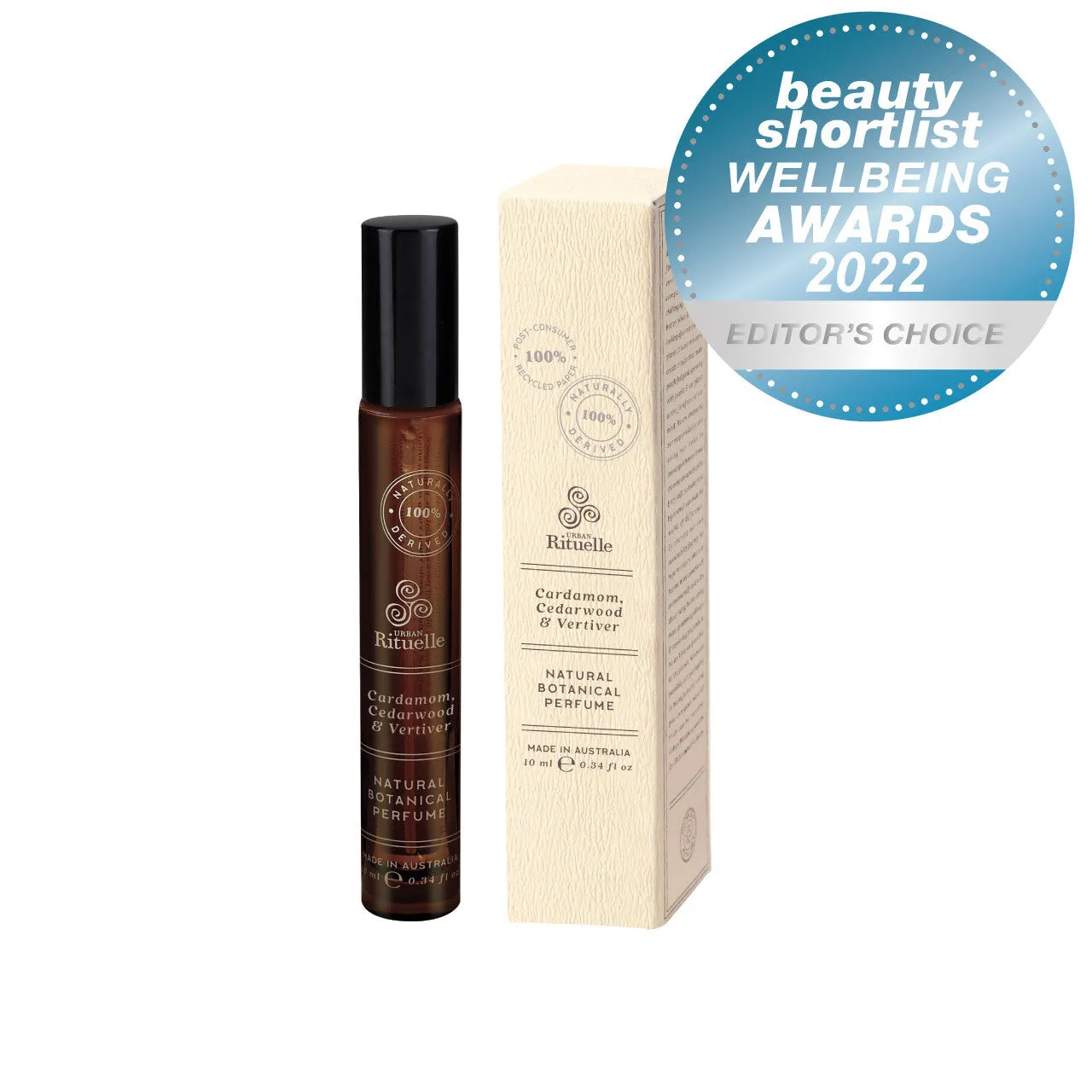 Natural Remedy Cardamom, Cedarwood & Vertiver Natural Botanical Perfume