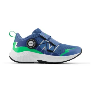 New Balance Kid's (Preschool) DynaSoft Reveal v4 BOA PTRVLBG4 Blue Laguna/Green Apple/Black
