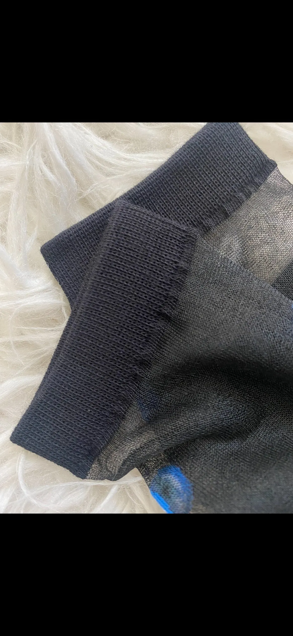 NEW! Evil Eye Sexy Sheer Fancy Fashionably Protected  Socks
