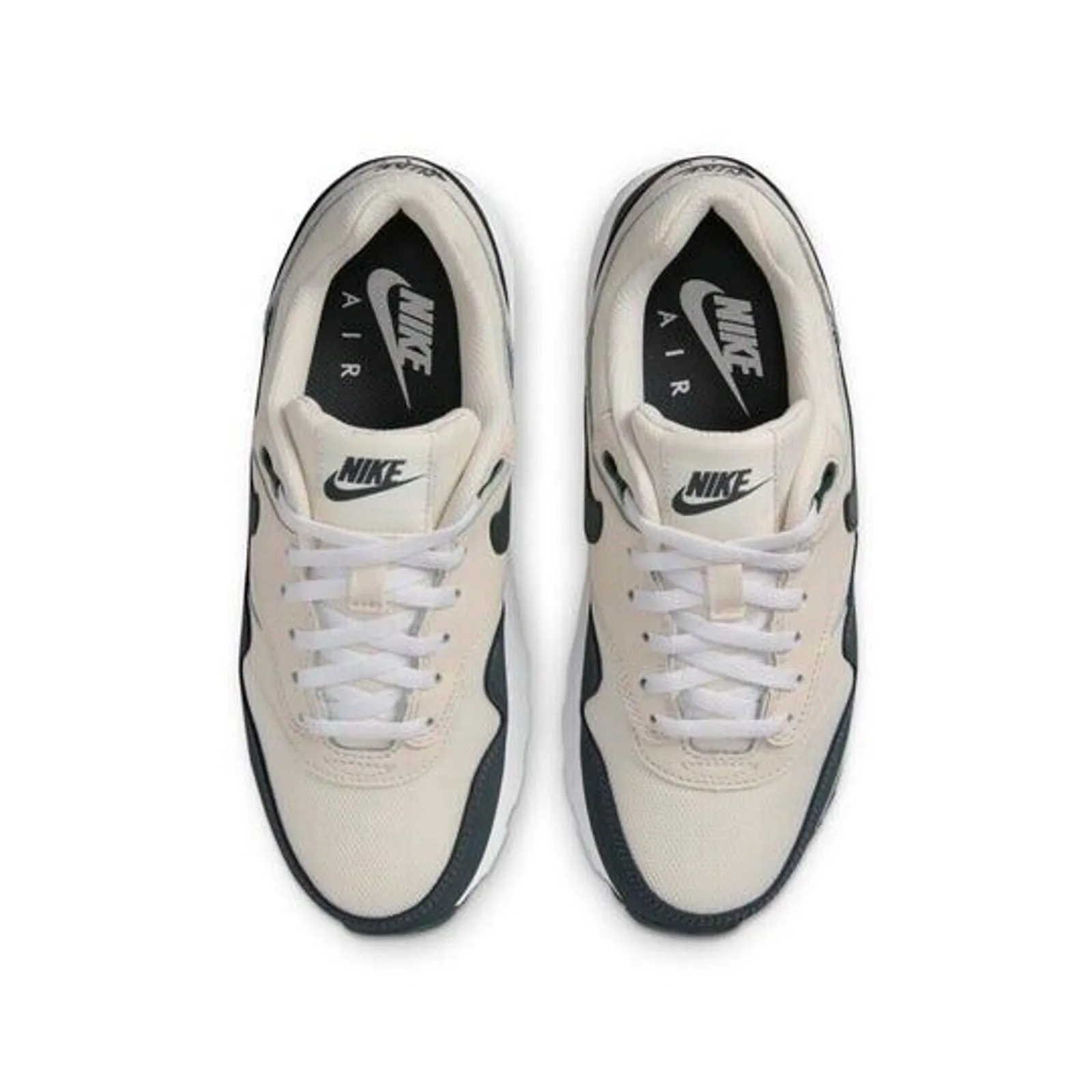 NIB Nike Women's Air Max 1 – Pale Ivory, Vintage Green, White, Youth 6.5 (EUR 39)